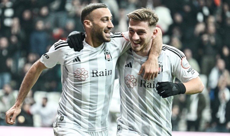 Beşiktaş 3 puanı 2 golle aldı: Beşiktaş 2-0 Konyaspor