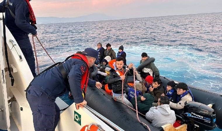 Aralarında çocuklar da var... Bodrum’da çok sayıda düzensiz göçmen yakalandı!