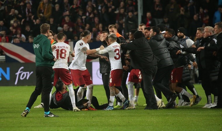 Sparta Prag - Galatasaray maçının ardından gerginlik