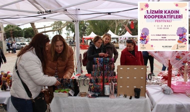 İzmir’in kadın kooperatifleri bu festivalde buluşacak