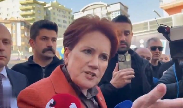 Meral Akşener yurttaşla tartıştı: 'Oy vermezseniz vermeyin'