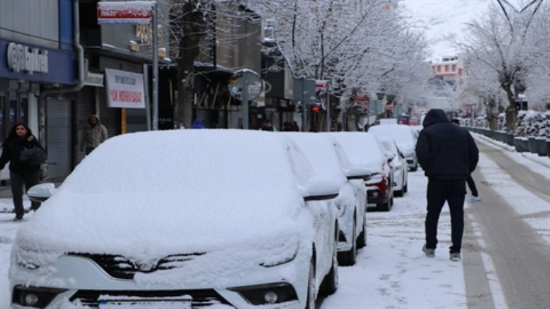 Van'da 152 yerleşim yerinin yolu kardan kapandı