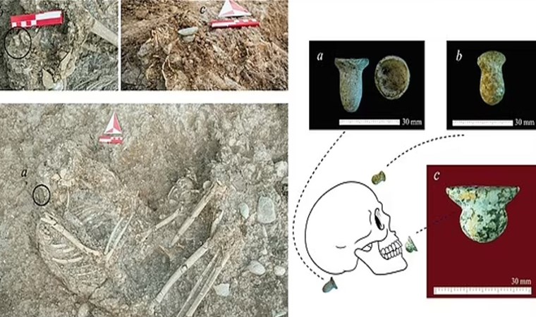 Tarih öncesi küpeler ve piercingler: Türkiye'de keşfedildi!
