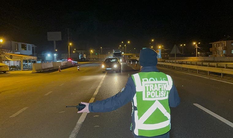 Denetlenen 8 bin araçtan 110'u trafikten men edildi