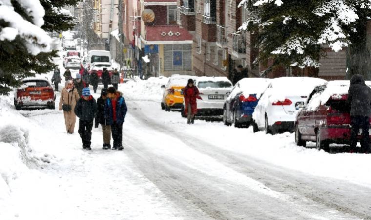 Termometreler eksiyi gösterdi Erzurum Kars ve Ardahan kara teslim oldu