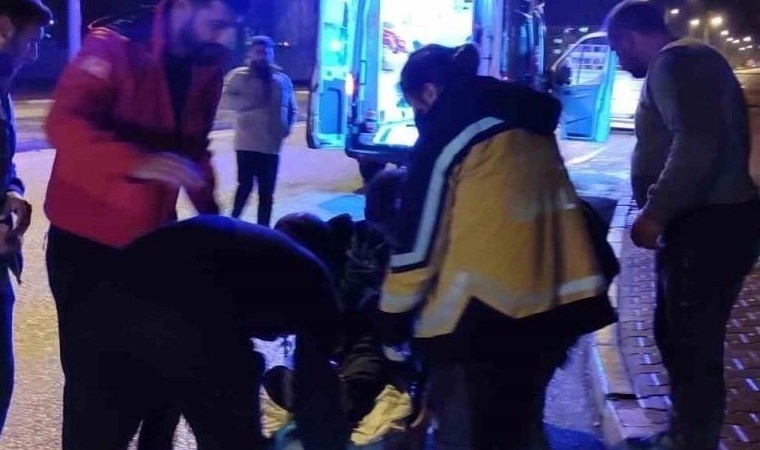 Erzincan’da trafik kazası: 2 yaralı