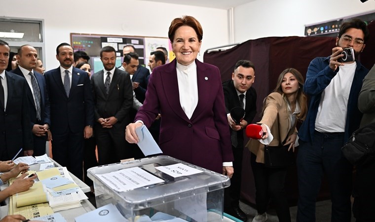 Meral Akşener Ankara'da oyunu kullandı: 'Zorlu bir süreçten geçtik'