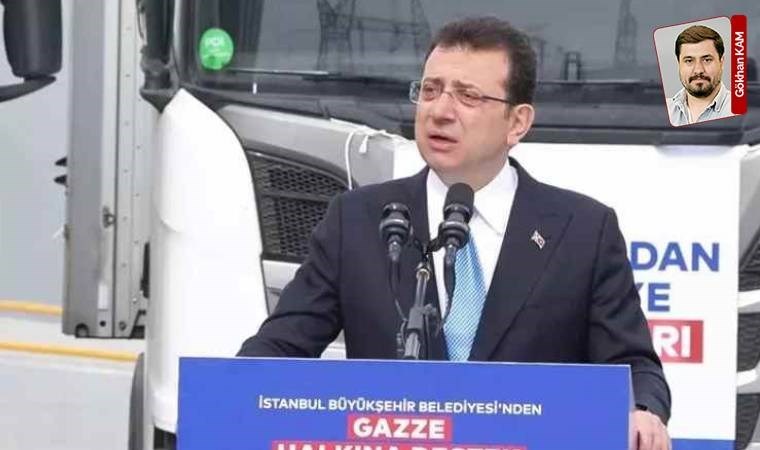 İmamoğlu: 'Gazze’yi malzeme yapıyorlar'