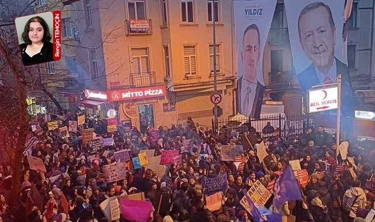 Kadınlar İstanbul'da Feminist Gece Yürüyüşü'nü sonlandırdı: 