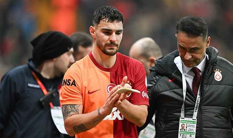 Galatasaray'a Kaan Ayhan şoku! Oyuna devam edemedi...