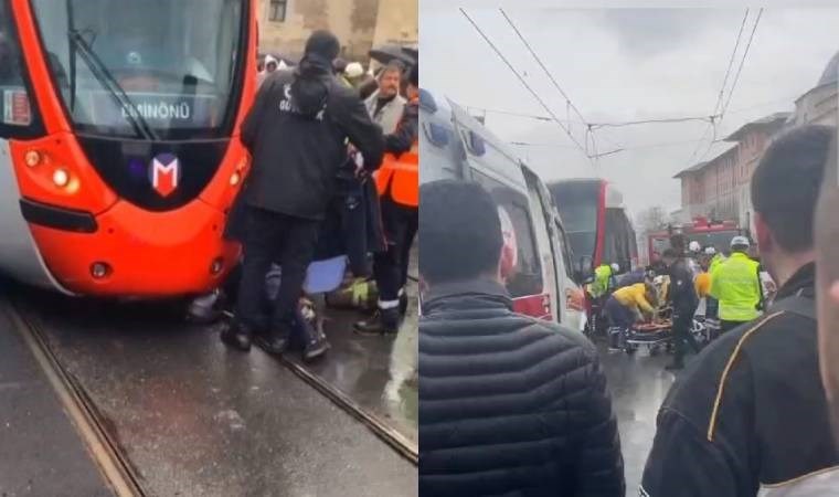 Fatih'te tramvay çarpmıştı... Ağır yaralanan motosikletli kurtarılamadı!