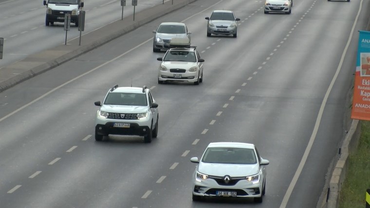 İstanbul'da bayramın ilk gününde yollar boş kaldı (10 Nisan 2024)