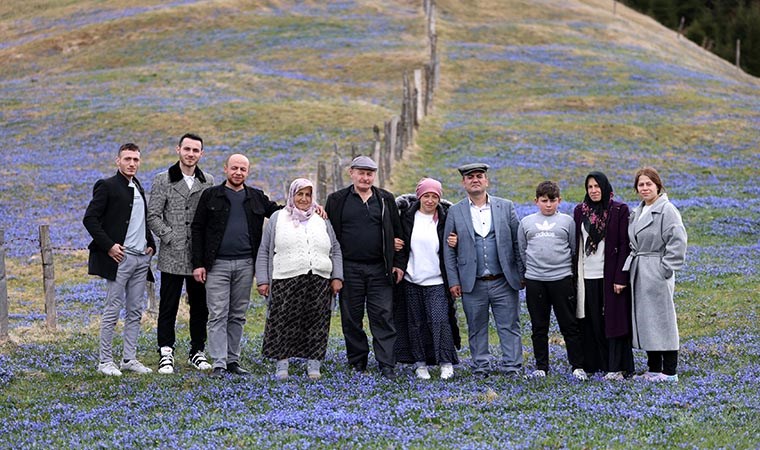 Uluslararası sözleşme ile korunuyor... Kadıralak Yaylası’nda ‘mavi yıldız’ zamanı: Her yer mor oldu!