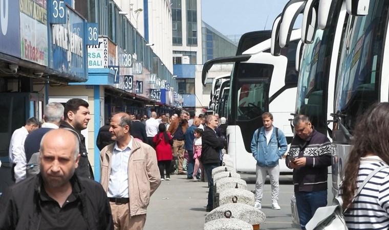 15 Temmuz Demokrasi Otogarında bayram dönüşü hareketliliği