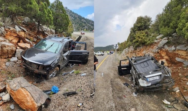 Antalya’da trafik kazası: 5 yaralı