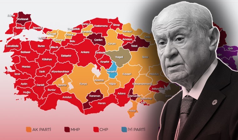 Sandıkta eriyen Bahçeli, CHP'nin seçim başarısını hedef aldı: 'Hasbelkader ulaştıkları sonuçlar...'