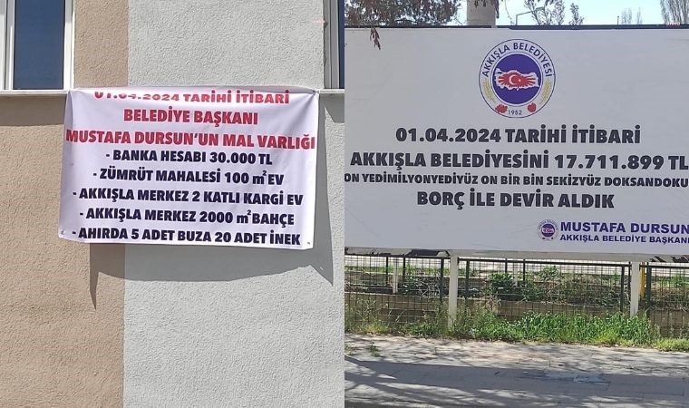 AKP'den CHP'ye geçen Akkışla Belediyesi'nin borcu 17 milyon lira!