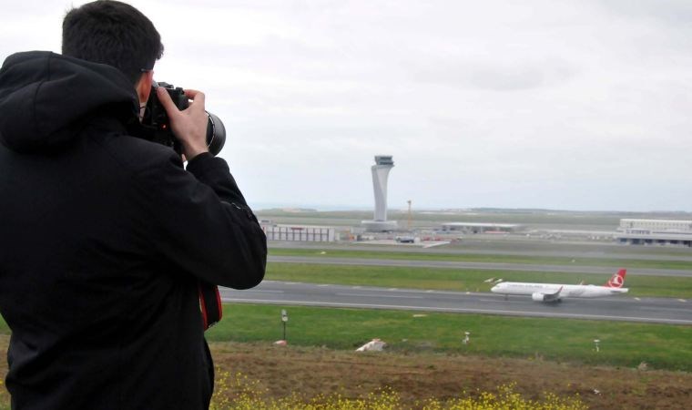 İstanbul Havalimanı'ndaki spotter alanı yeniden fotoğrafseverlere açıldı