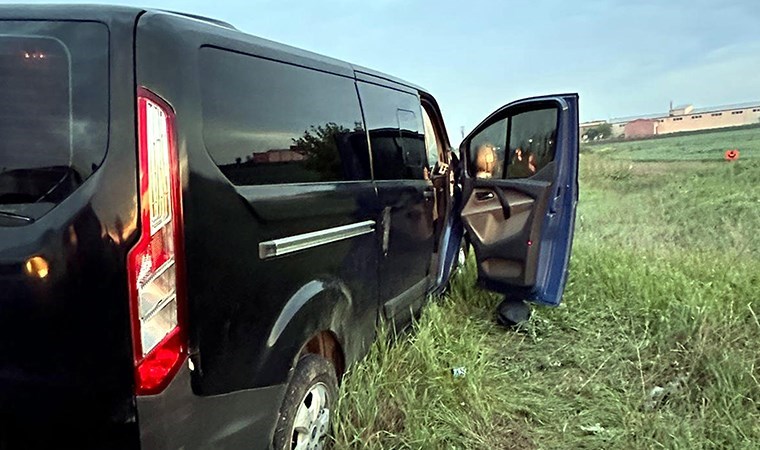 Kapanla durdurulan minibüsten 19 kaçak göçmen çıktı