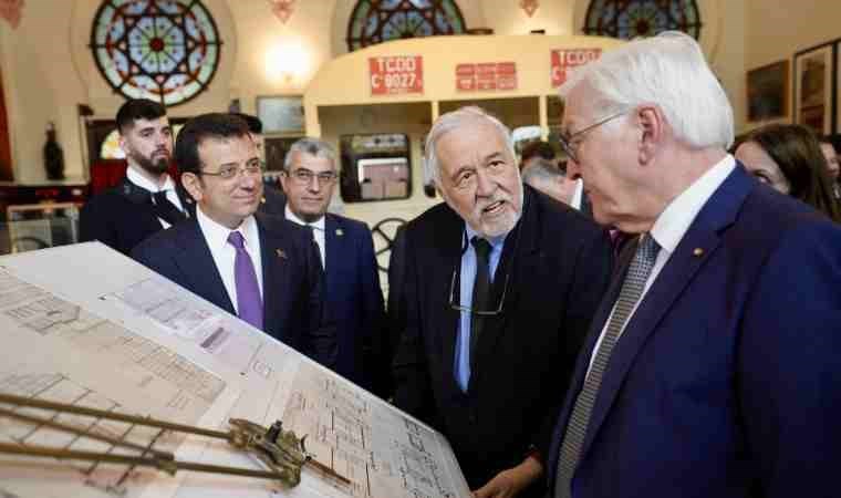 İlk görüşme İmamoğlu ile... Almanya Cumhurbaşkanı Steinmeier İstanbul'da