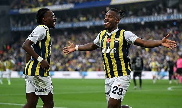 Dev derbide gülen taraf Fenerbahçe oldu! Fenerbahçe 2-1 Beşiktaş