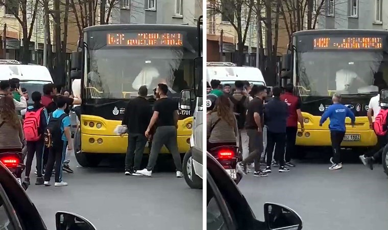 Avcılar'da yol tartışması: İETT şoförüne yumruklu saldırı