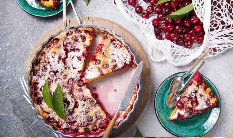 Fransız pudingi de denir: Frambuazlı Clafoutis (Klafuti) tarifi!