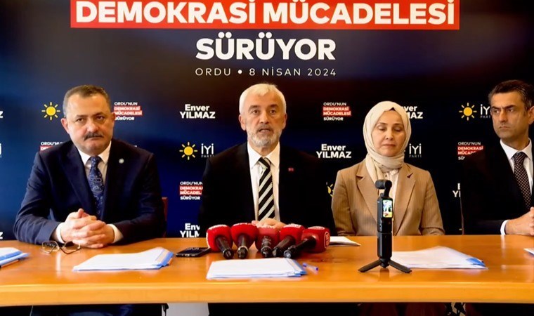 İYİ Parti'nin Ordu adayı Enver Yılmaz: Tam kanunsuzluk hali var, sandık başkanları siyasi parti üyesi