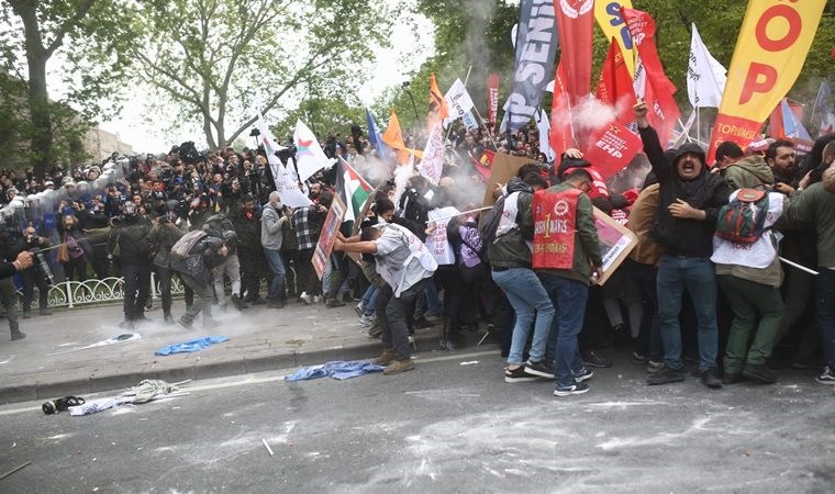 Abluka, yasak, polis müdahalesi... İşte İstanbul'un 1 Mayıs'ı!