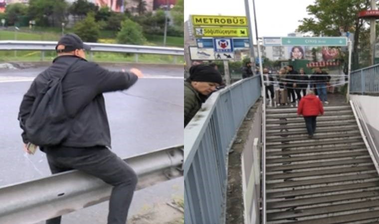 İstanbul'da ulaşıma 1 Mayıs ayarı... Kimileri bariyerden atladı, kimileri geri döndü