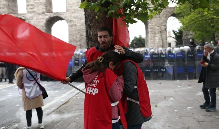 Abluka, yasak, polis müdahalesi... İşte İstanbul'un 1 Mayıs'ı!