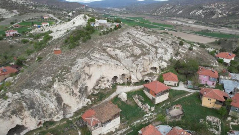 Ankara'da yeraltı şehri: Mahkemeağcin