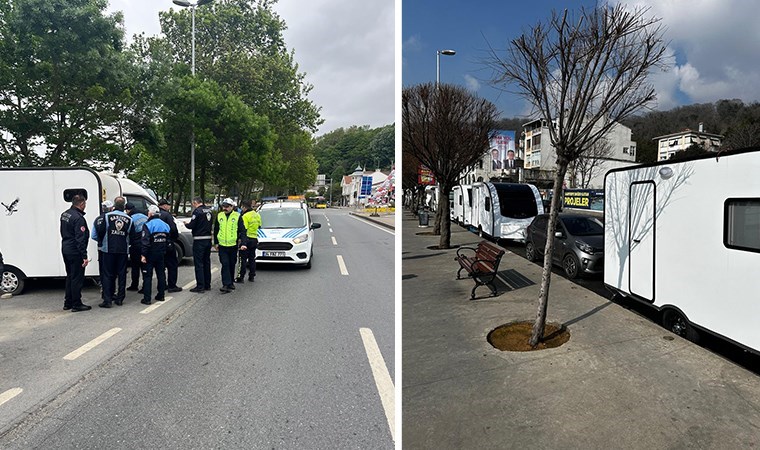 Boğaz'daki 'Tekerlekli Yalılar' tartışma yarattı: 'Bu park değil, işgal'