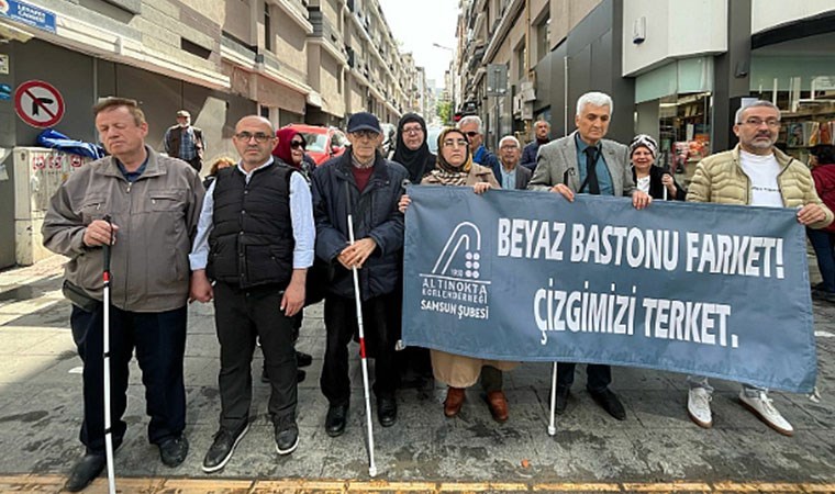 ‘Beyaz bastonu fark et, çizgimi terk et’