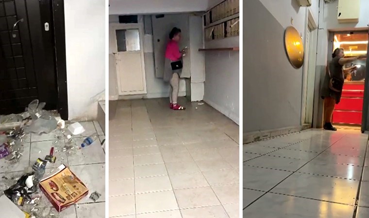 Antalya'da bir garip olay: Apartmandaki eşyaları parçaladı, asansörü yumruklayıp, elektrik kablolarını kesti