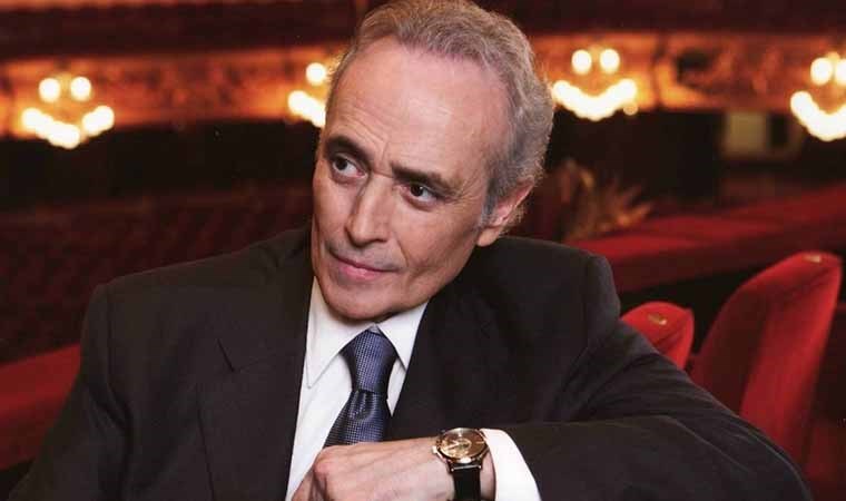 Dünyaca ünlü tenor Jose Carreras İstanbul'a geliyor