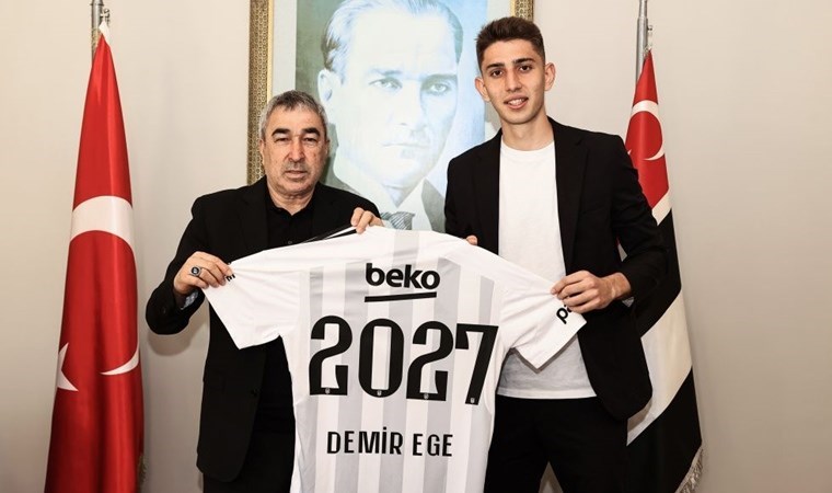 Beşiktaş'ta imza: Demir Ege Tıknaz'ın sözleşmesi yenilendi!