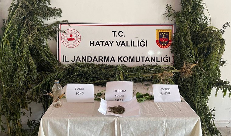 Hatay’da uyuşturucu operasyonlarında 23 gözaltı