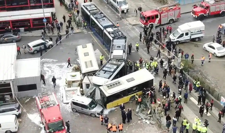 Alibeyköy'de 33 kişinin yaralandığı kazanın olduğu yerde keşif yapıldı