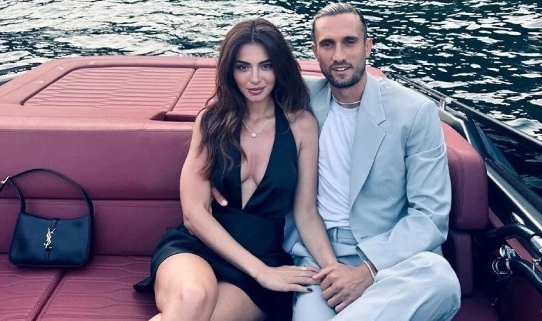 Oyuncu Melisa Aslı Pamuk ve futbolcu Yusuf Yazıcı evlendi