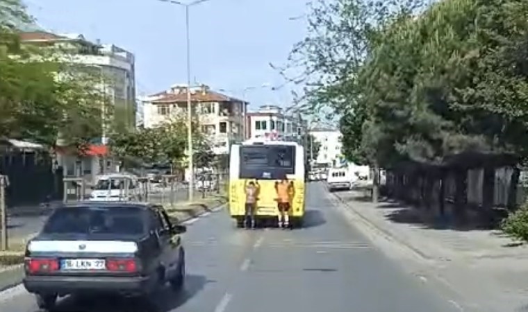 Pendik'te patenli gençlerin tehlikeli yolculuğu