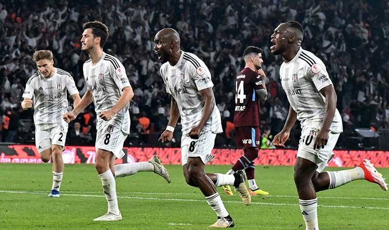5 gollü nefes kesen final Ziraat Türkiye Kupası Beşiktaş'ın