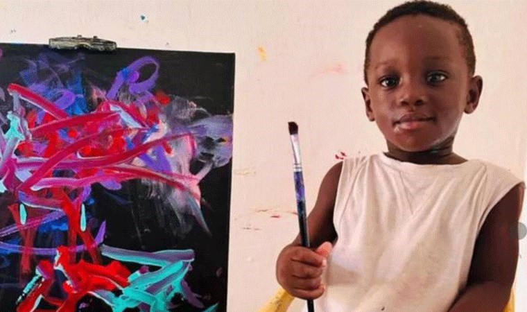 En genç ressam Ganalı 1 5 yaşındaki çocuk Guinness Rekorlar