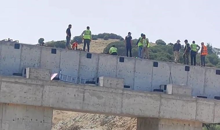 Aydın-Denizli Otoyolu nda çalışan işçiler yine eyleme başladı
