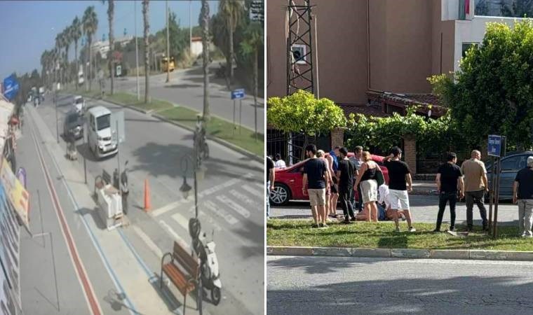 Antalya'da yaya geçidinden geçmeye çalışan Alman turiste kamyon çarptı