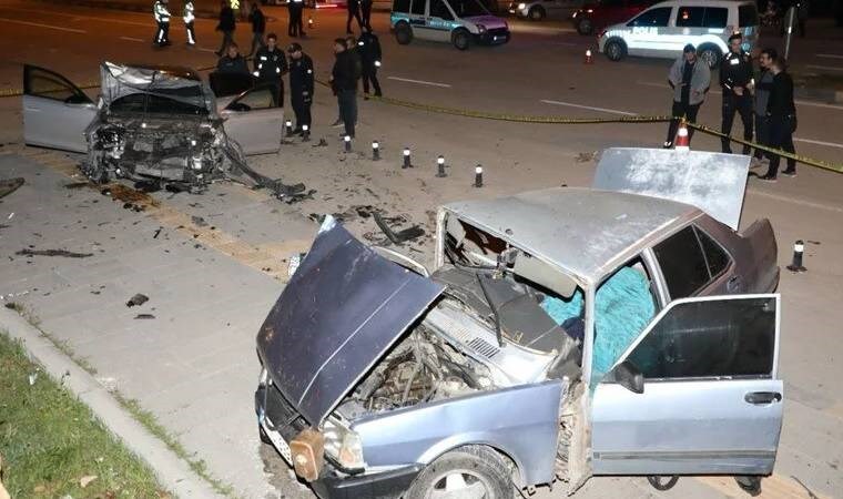 Gaziantep'te otomobiller çarpıştı 7 yaralı