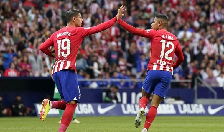 Altetico Madrid zorlu maçta rahat kazandı