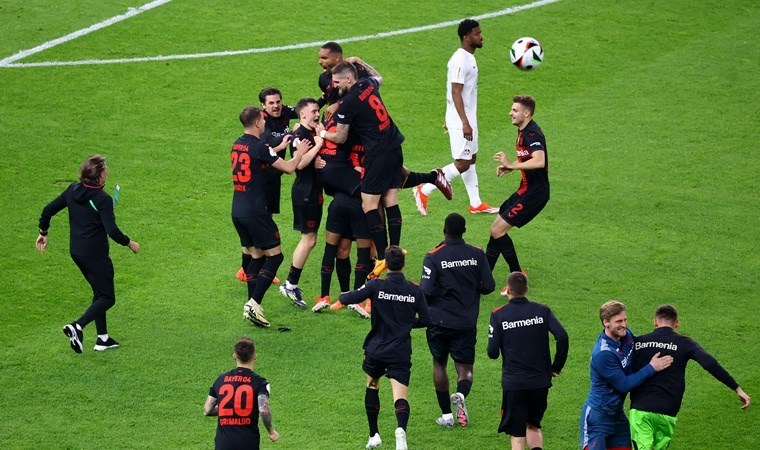 Leverkusen tek golle şampiyon oldu