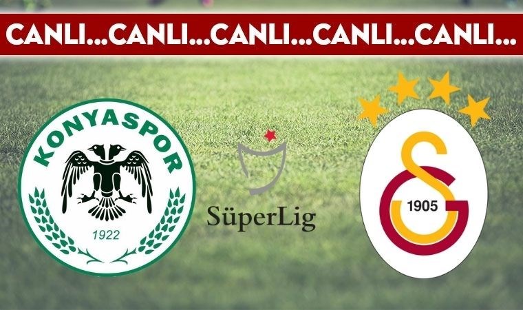 CANLI ANLATIM Konyaspor 0-0 Galatasaray