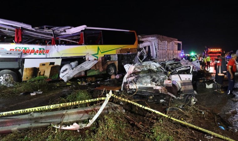 Son Dakika 10 kişi hayatını kaybetmişti Mersin deki feci kazada